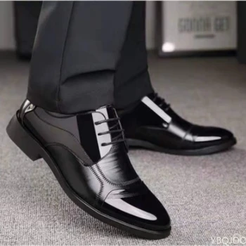 Роскошные деловые кожаные туфли-Оксфорды, мужские дышащие резиновые вечерние модельные туфли, Мужские Офисные Свадебные туфли на плоской подошве, Mocassin Homme