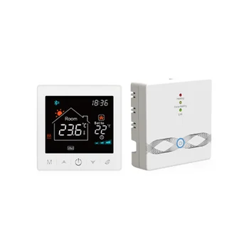 Tuya Умный дом Wifi Термостат 433 МГц Газовый котел Для нагрева воды Цифровой регулятор температуры для Alexa Google Home (B)