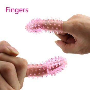 Пальчиковый Массажер, рукава, вибратор для точки G, Стимулятор клитора, Палец/Вибратор, Мастурбация, Эротические секс-игрушки для взрослых для женщин
