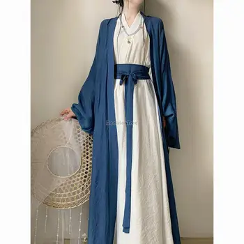 2023 китайская одежда древней династии Цинь Хань, китайская традиция, одежда weijing hanfu, мужская и женская одежда в стиле ретро
