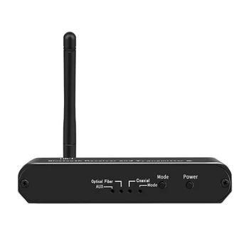 Адаптер Приемника-передатчика Bluetooth 5.0 С APTX HD True Hifi на Большие Расстояния Bluetooth Беспроводной Музыкальный Аудиоадаптер