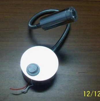 Прикроватная лампа для дома на колесах, лампа для чтения, светодиодная лампа 12V24V, бортовая лампа с выключателем