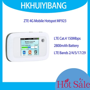 Разблокированный ZTE 4G Карманный WiFi MF923 Cat4 150 Мбит/с LTE Мобильная точка доступа Wi-Fi 4G Sim-карта ЖК-экран Диапазон 2/4/5/17/29