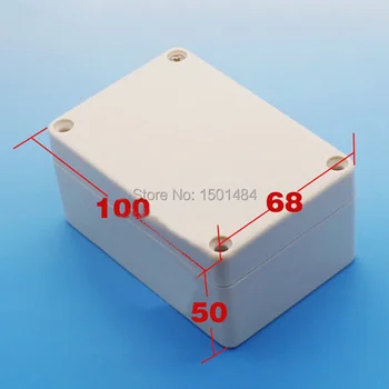 водонепроницаемый Пластиковый Проектный ящик для инструментов DIY - 100x68x50 мм (Д * Ш * В) НОВЫЙ