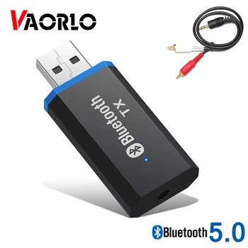 USB 5,0 Адаптер Blutooth Plug And Play Для ПК ТВ BT Динамик Наушники 3,5 мм Разъем AUX RCA Аудио Беспроводной Передатчик Bluetooth