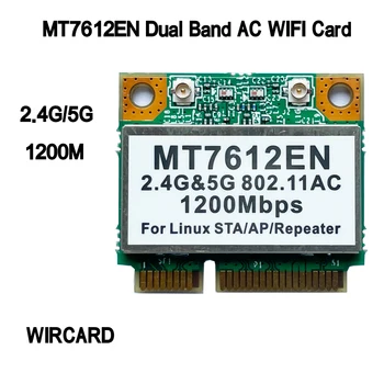 MT7612EN Двухдиапазонный 2,4 G/5G 802.11AC 1200 M WIFI Модуль Сетевой карты Для Linux STA/AP/Ретранслятор