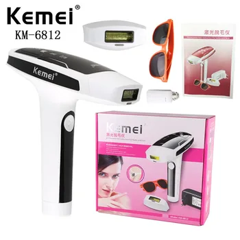 Фотонное устройство для удаления волос KM-6812, Устройство для лазерной эпиляции, Прямые продажи От производителя, Устройство для лазерной эпиляции