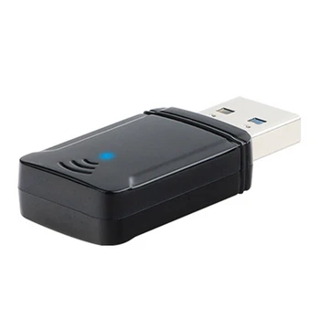 1300 Мбит/с WiFi Адаптер USB Беспроводная сетевая карта Двухдиапазонный 2,4 ГГц 5 ГГц USB3.0 WIFI адаптер для настольного ноутбука