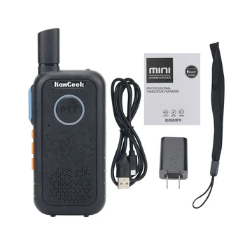 Мини-приемопередатчик HamGeek Mini-3328W Профессиональный приемопередатчик FM-радио 5 Вт 2-3 Км PTT UHF Walkie Talkie
