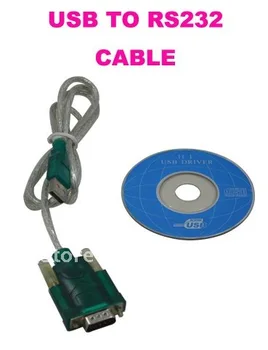Многофункциональный кабель USB-RS232 с USB-драйвером для программирования рации или компьютера/ноутбука