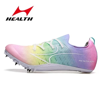 Health CP1 Кроссовки с шипами из углеродистой стали для легкой атлетики и Спринта, профессиональная Спортивная обувь для гонок с высоким пружинящим эффектом, спортивная обувь для тренировок