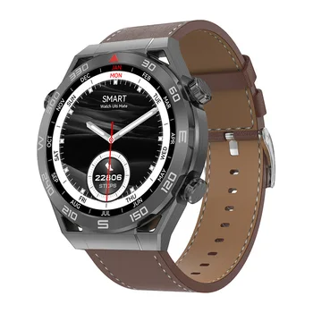 Военный DT GPS Трекер Смарт-Часы Мужские NFC ECG + PPG Bluetooth Вызов Движения Браслет Фитнес Для Huawei Watch Ultimate Smartwatch