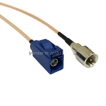 Новый Модемный Коаксиальный кабель FME Штекер К разъему FAKRA RG316 с Косичкой 15 см 6 