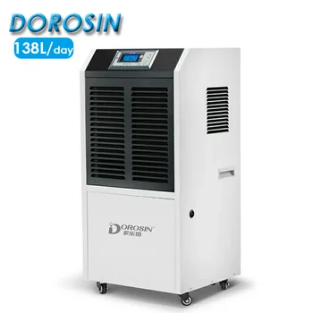 Осушитель воздуха DOROSIN для коммерческой промышленности, 138Л/День, Интеллектуальная сушильная машина с регулируемой влажностью Для склада площадью 200 м2
