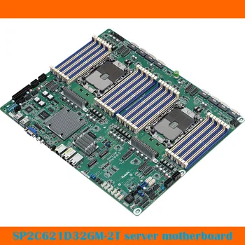 Для ASRock SP2C621D32GM-2T Двухканальная Серверная материнская плата 3-го поколения LGA4189 DDR4 Полностью протестирована
