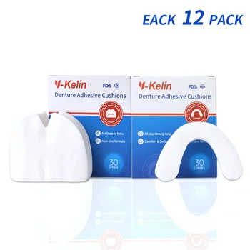 Клейкая подушка для протезирования Y-Kelin Верхняя + нижняя по 12 упаковок, срок годности