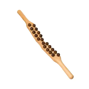Деревянный Инструмент для массажа Гуа-Ша, Расслабляющий мышцы талии и спины Женщин