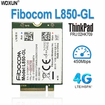 Беспроводной Модуль Fibocom L850-GL M.2 Card 4G LTE CAT9 Для Lenovo Thinkpad X1 Carbon 7th 8th 02HK709