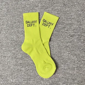 Носки New GALLERY DEPT, европейские модные носки в стиле хип-хоп, мужские носки с алфавитом, спортивные носки для отдыха на скейтборде