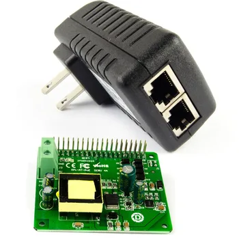 DSLRKIT Гигабитный комплект Raspberry Pi 4 4B 3B + 3B Plus PoE (20 Вт шляпа + инжектор) Питание по Ethernet IEEE802.3at DC 5V 4A PoE +