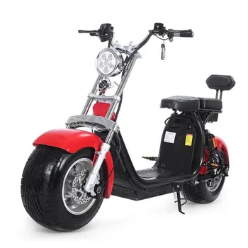 плюс Мопед Двухполюсный Электрический Мотоцикл Скутер для Взрослых Со съемной двойной батареей, Перезаряжаемый Электрический Велосипедный мотор