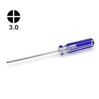 Синяя Пластиковая Ручка 3,0 Phillips Corss Y Triwing Y0 Ph0 Отвертка для Игрушечной Игровой Консоли DiY 360 Инструмент Для Ремонта Ручных Инструментов Ключ