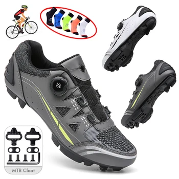 2023 велосипедная обувь mtb велосипедные кроссовки с шипами, нескользящая мужская обувь для горного велосипеда, велосипедная обувь spd, дорожная обувь, скорость
