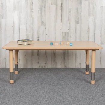 Прямоугольный столик из натурального пластика 23,625 