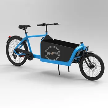 Горячий Продаваемый Двухколесный Электрический Грузовой Велосипед, Мобильный безопасный детский транспорт, Тяжелонагруженный Велосипед с экипажем
