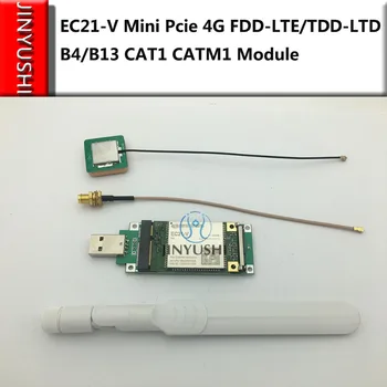 EC21 EC21-V Mini Pcie + USB-адаптер со слотом для SIM-карты Модуль Cat1 4G LTE B4/B13 для Verizon