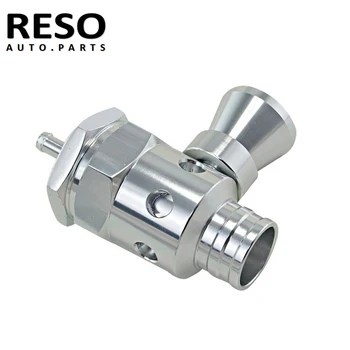 RESO - Серебристый Универсальный Автомобильный Дизельный Турбонаддувной клапан Bov, Выпускной клапан, Свист 25 мм, Регулируемый