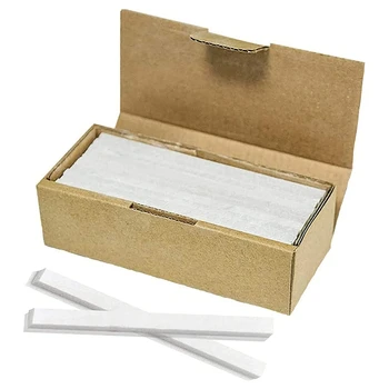 Плоские Белые ручки из мыльного камня, 30 упаковок, заправки из мыльного камня Профессионального качества для сварщиков и текстильных маркировочных инструментов