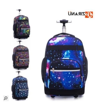 18-дюймовый рюкзак на колесиках, студенческая сумка, школьный рюкзак на колесиках, детский школьный рюкзак на колесах, дорожные рюкзаки, сумки для подростков