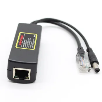 Разветвитель POE Стандарта IEEE 802.3AT 12 В / 1A-2A Выход постоянного тока DC48-52V Вход для системы безопасности IP-камеры видеонаблюдения