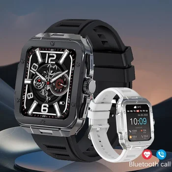 2023 Новые PPG Smartwatch Мужские 1,85 Дюймовые Спортивные Часы с Bluetooth-вызовом, Голосовой Помощник, Умные Часы с Кислородом в крови, Мужские Смарт-часы Для Xiaomi, Продажа