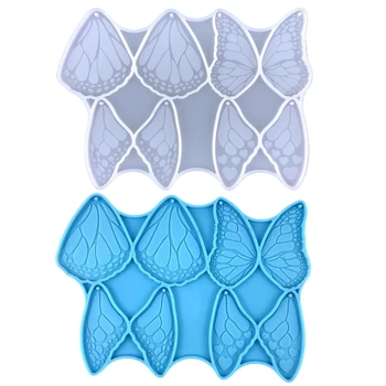 Серьги-подвески Силиконовая форма Бабочка-эпоксидная форма для литья ювелирных изделий
