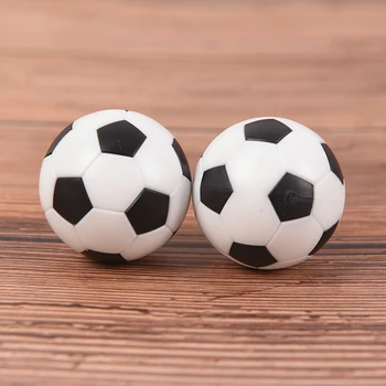 2шт 32 мм Черно-белая Смола, настольный футбол, Настольный мяч, Футбольные Мячи, Детские ножки
